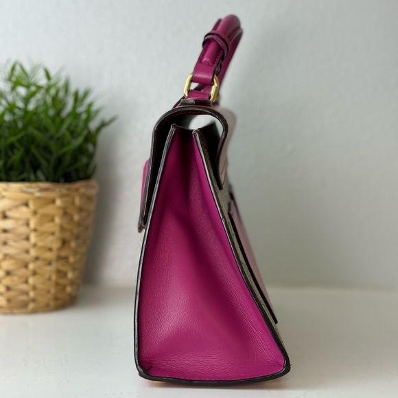 Gucci Padlock GG Coated Canvas And Leather Top Handle Bag - Picture 5 of 16